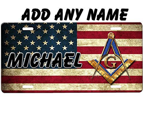 Masonic License Plate