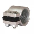 Morris 14452 Malleable Rigid Split Coupling 2-inch Trade Size 1-pack 