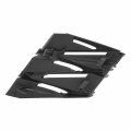 F Sport Package Lx1029112 Front Lower Fog Light Cover Compatible With Lexus Nx200t 2015-2017 Driver Left Side Smooth Black