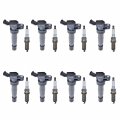 Ad Auto Parts Ignition Coil Pack 8 Coils Platinum Tt Spark Plugs Pkh16tt For Hyundai Equus Genesis Santa Fe Sonata Tucson 