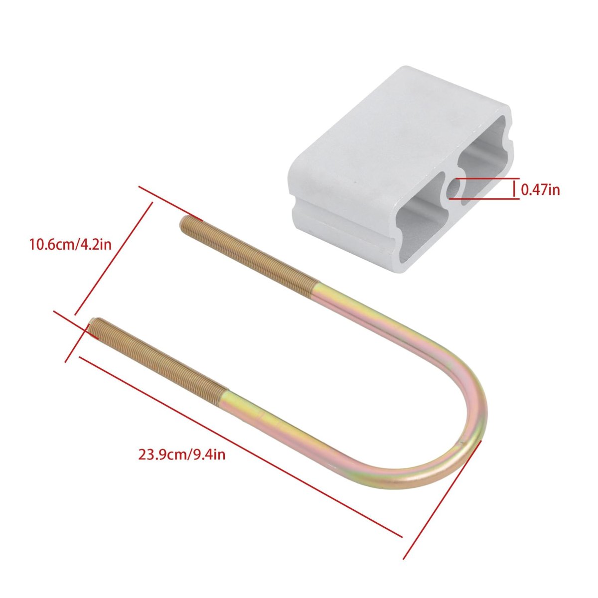 3 Inch Heavy Duty Leaf Lowering Block Kit Replacement For 720 1983-1997