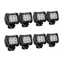 Led Light Bar Nilight 8pcs 4 Inch 18w 1260lm Spot Off Roads Driving Fogs Jeep Lighting Work Light 2 Years Warrantght 