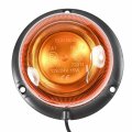Hqrp Amber Mini Beacon Strobe Light 39 Smd Leds 360 Degree Lighting 12-24v Dc Ip56 Protection 15w Power 1