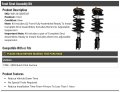 Marketplace Auto Parts Front Strut And Coil Spring Assembly Set Of 2 Compatible With 1998-2005 Buick Park Avenue Excludes