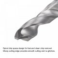 Uxcell Solid Carbide Drill Bits 8 2mm C2 K20 Tungsten Jobber Straight Shank Drilling Tool For Stainless Steel Aluminum Iron