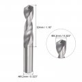 Uxcell Solid Carbide Drill Bits 8 2mm C2 K20 Tungsten Jobber Straight Shank Drilling Tool For Stainless Steel Aluminum Iron