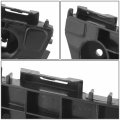 Auto Dynasty To1032112 Front Bumper Cover Support Bracket Compatible With Toyota Prius C 2012-2017 Driver Left Side Polished