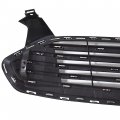 Waltyotur Upper Lower Horizontal Front Hood Bumper Grill Grille Abs Kit Replacement For Ford Fusion Mondeo 2013 2014 2015 2016