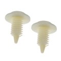 Dodge Ram 15 2500 3500 Van 1997-2003 Door Trim Panel Retainers Plastic Natural Finish Center Groove 0 15 Inches Diameter 0 25 