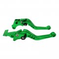 Green Cnc 6 Position Shorty Brake Clutch Lever For Honda Cbr250r 2011-2013 Cbr300r 2014-2016 Cb300f Fa Cb400f Cb400r 2013-2015 