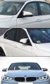 True M4 Style Side Wing Mirror Full Cover Housing Assembly Replacement Fits For Bmw F22 F30 F31 F32 F33 F36 Glossy White