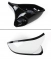 True M4 Style Side Wing Mirror Full Cover Housing Assembly Replacement Fits For Bmw F22 F30 F31 F32 F33 F36 Glossy White