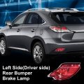 G-plus Left Driver Side Rear Bumper Light Compatible With 2010-2015 Rx270 Rx350 2009-2015 Rx450h Reflectors Stop Brakes Reverse