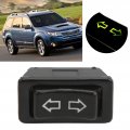 Power Door Window Switch 4pcs 5pin Car Universal Glass Lift Drive Switches With Green Lamp Dc12v 24v