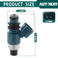Fuel Injector Ij105 3 16450-hp5-603 Fits For Honda Rancher 420 Trx420fm Trx420fpm 4x4 2007 2008 2009 2010 2011 2012 2013 2014