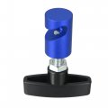 X Autohaux 2pcs Car Hood Lift Support Clamp Rod Strut Holder Retainer Tool 14mm Aluminum Alloy Blue