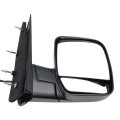 Passenger Side Door Mirror Ford E-150 E-350 Econoline Club Wagon 2002 Power Non Heated Dual Gls Replacement For Fo1321254 2c2z 