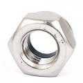 Aexit M12 304 Nails Screws Fasteners Stainless Steel Nylock Self-locking Nylon Insert Hex Lock Nut Bolt Sets Nuts 20pcs