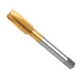 7 16-20 Unf B2 Spiral Point Thread Tap Screw Threading Tapping Tool Titanium Coated 6542 High Speed Steel Machine Taps Bit