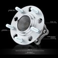 Factory Style Rear Wheel Bearing Hub Assembly Compatible With Chrysler 200 Cirrus Sebring Dodge Avenger Caliber Jeep Compass