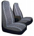 Allison 67-1917gry Gray Diamond Back 60 40 Split Truck Seat Cover Pack Of 2 