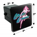 Wonder Woman 80th Cmyk Tow Trailer Hitch Cover Plug Insert