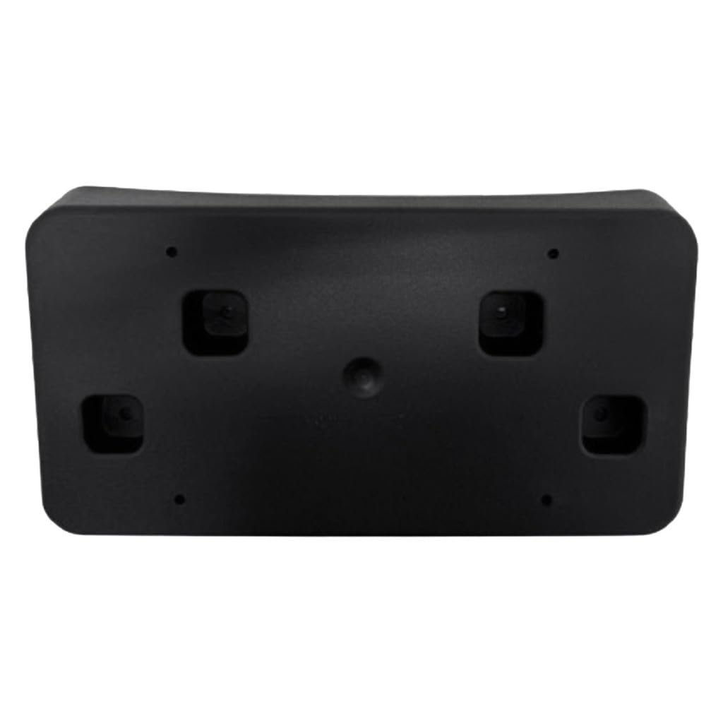 Front License Plate Bracket For Chevy Traverse 2024 2025 Replacement Gm1068259 Black Plastic Standard Style