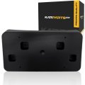 Front License Plate Bracket For Chevy Traverse 2024 2025 Replacement Gm1068259 Black Plastic Standard Style