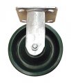 Albion 16xi04228r Diameter X-treme Solid Polyurethane Wheel Medium Heavy Duty Rigid Caster Precision Ball Bearing 4-1 2 Length 