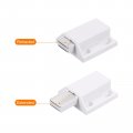 Uxcell Glass Door Magnetic Touch Catch Latch Closure Plastic White 10pcs