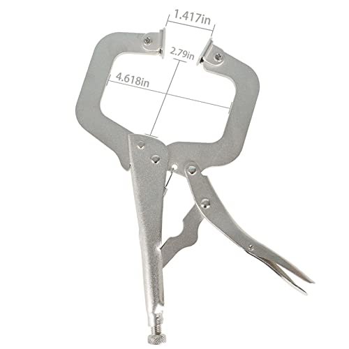 Locking Clamps 11 Inch C-clamps 6 Pieces