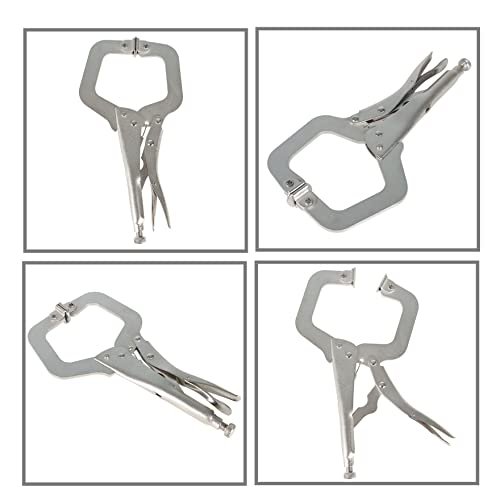 Locking Clamps 11 Inch C-clamps 6 Pieces