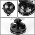 Compatible With Sequoia Tundra Pair Of Black Housing Amber Signal Headlights Smoked Lens Fog Lights