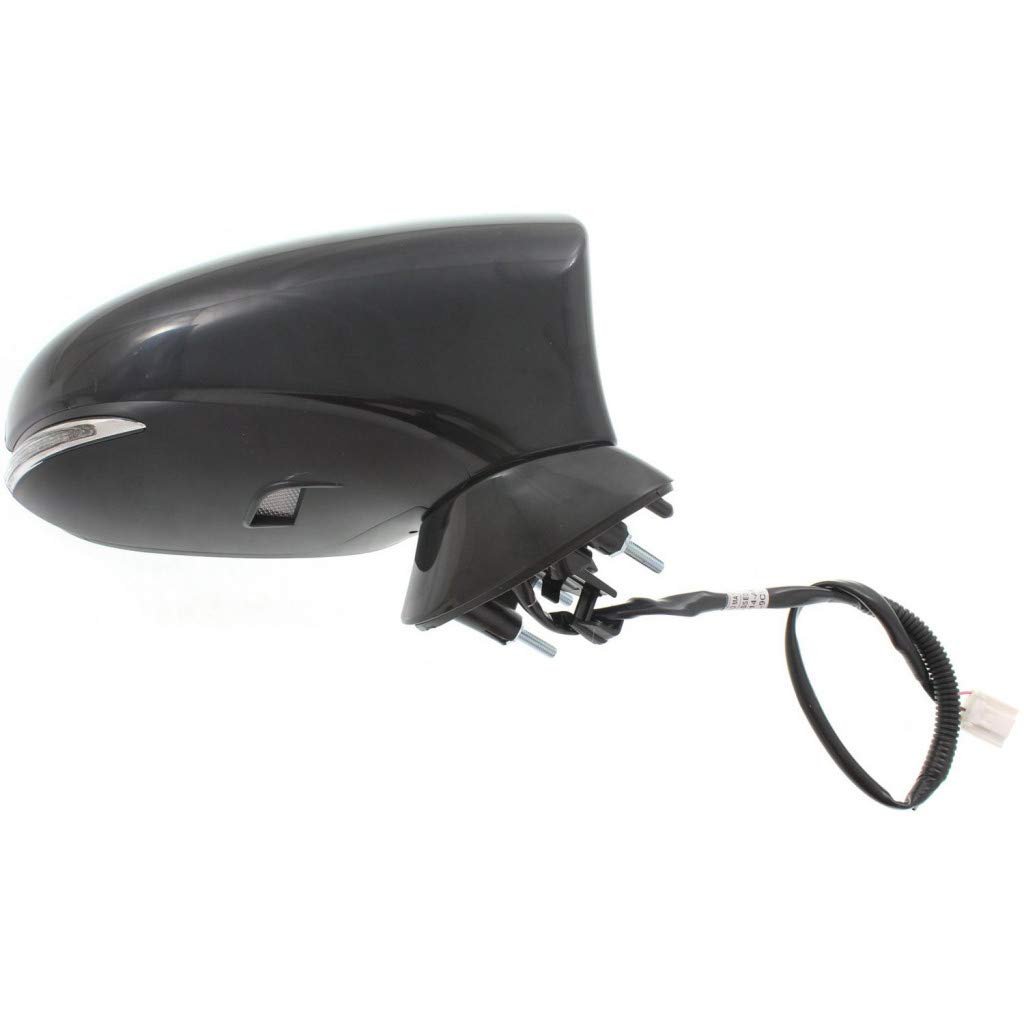 Passenger Side Door Mirror For Lexus Is300 2016 2017 Power Heated Manual Folding With Signal And Puddle Light Paintable