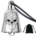 Dream Apparel Crystal Skull Motorcycle Bell Guardian Angel For Biker Rider Men Women Ride Riding Accessories Drive Away 