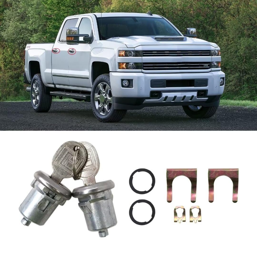 Grabote 2025 New Dl15800 Dl15802 Dlk2 Dlk3 Door Lock Cylinder With Keys For Chevrolet Corvair 1961-1967
