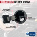 Fuel Filler Door Housing Pocket Assembly Compatible With Ford Lincoln Vehicles F150 Mark Lt Models Year 2009-2014 Replaces