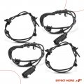 A-premium Abs Wheel Speed Sensor Compatible With Ford Lincoln Models Explorer 2011-2012 Mks 2010-2012 Front And Rear Driver