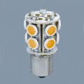 2pcs Marine Rv Trailer Bus Led Buld B15d High Power Single Contact Parallel Pins 