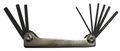 Bondhus 14589 Metal Handle Hex Tip 9 Piece Fold Up Tool With Proguard Finish 
