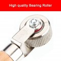 Patch Tire Repair Tool Car Wheel Wood Handle Stitcher Ball Bearing Roller M