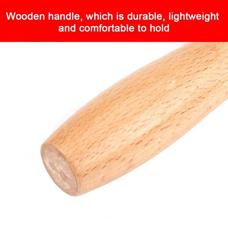 Patch Tire Repair Tool Car Wheel Wood Handle Stitcher Ball Bearing Roller M