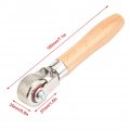 Patch Tire Repair Tool Car Wheel Wood Handle Stitcher Ball Bearing Roller M