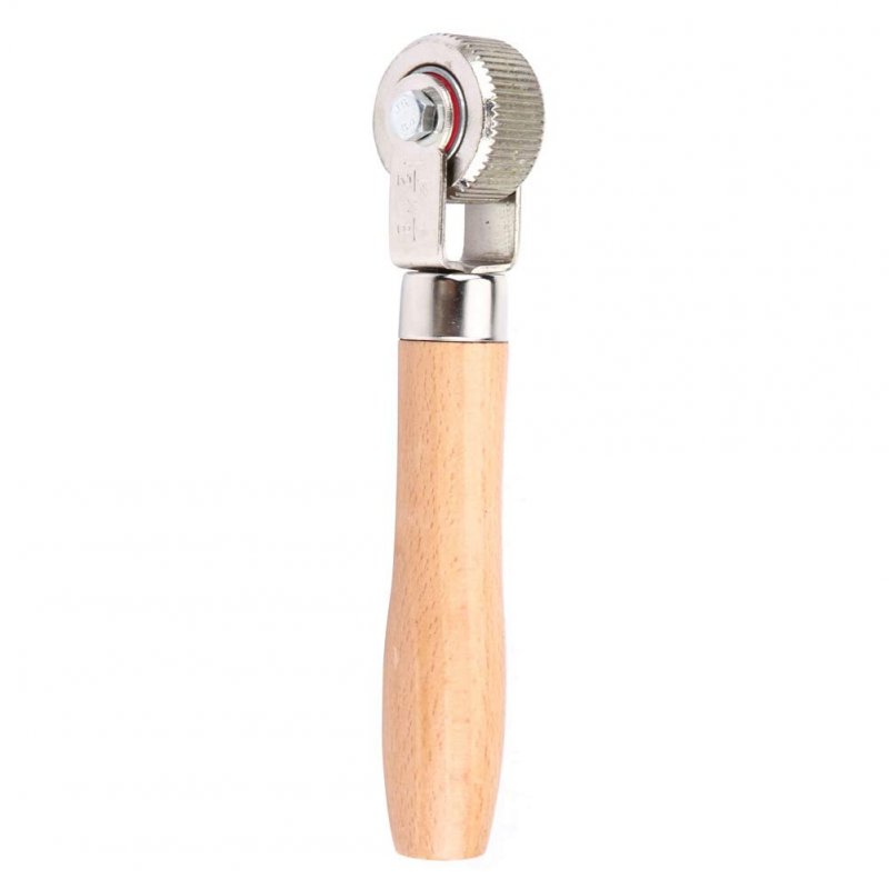 Patch Tire Repair Tool Car Wheel Wood Handle Stitcher Ball Bearing Roller M