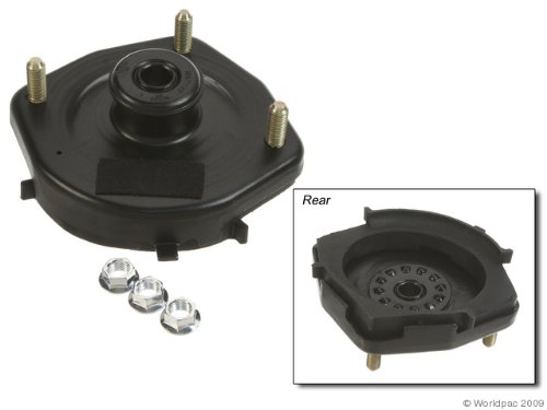 Sm5457 Strut Mount With Rubber And Bearings For Smoother Steering Front End Alignment Black Finish