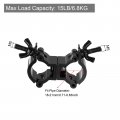 Uxcell Light Truss Clamps Aluminum Alloy Stage Lighting Pipe O Clamp For 0 71-0 83inch Od Tube Max Load 15lb Double Buckle