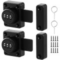 Keyless Cabinet Password Latch Combination Lock For Wooden Glass Metal Doors And Drawers Simple Installation Secure 1000