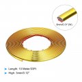 Uxcell Flexible Molding Trim Self Adhesive 33ft X 0 31inch Peel And Stick Metallic Mirror Frame Pvc Metal For Wall Car Door