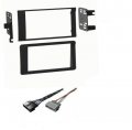 Car Stereo Dash Kit And Wire Harness Combo To Install Double Din Size Aftermarket Radio For Dodge Ram 1998-2001 1500 1998-2002 