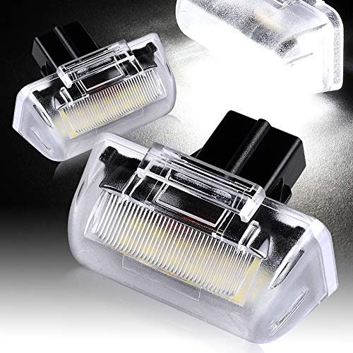 Eparts Xenon White Led 6000k License Plate Lights Lamp For Ford Transit Connect Mk6 Mk7